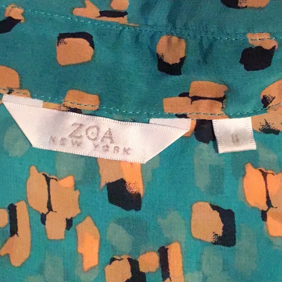 Zoa New York sheer fly away top - Picture 4 of 4